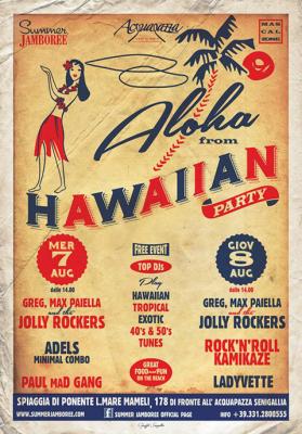 L Hawaiian Party on The Beach del Summer Jamboree raddoppia L Hawaiian Party on The Beach del Summer Jamboree raddoppia